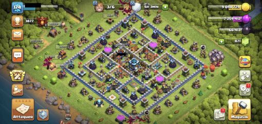 Achat compte clash of clans HDV13