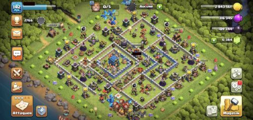 Achat compte coc Th12