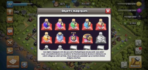 Achat compte coc Th12