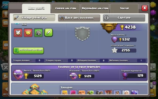 Buy clash of clans account