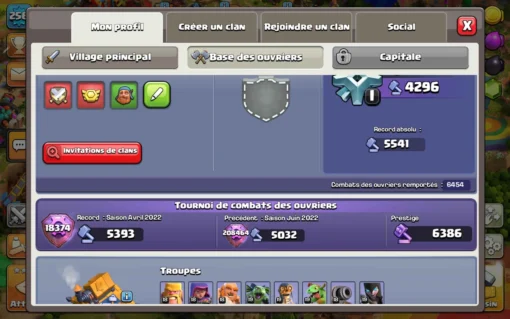 Buy clash of clans account