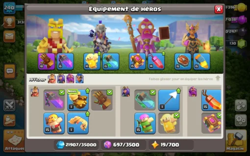 Buy coc account