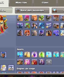 Achat compte clash of clans
