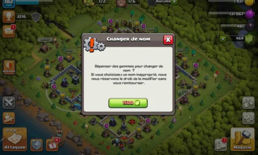 Achat compte coc