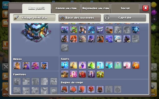 Achat compte coc