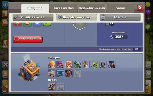 Achat compte coc