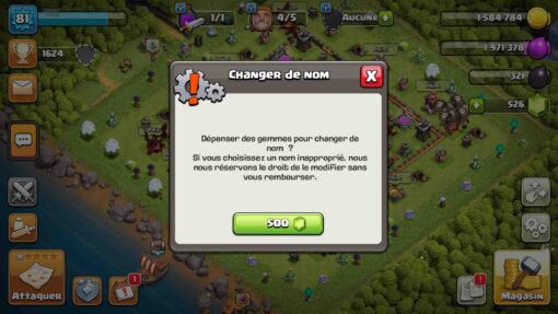 Clash of clans compte