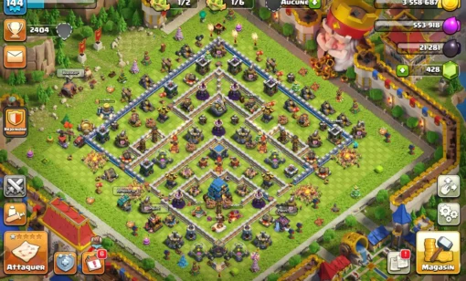 Achat compte clash of clans