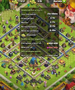 Achat compte clash of clans