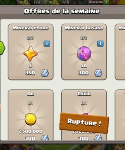 Achat compte clash of clans