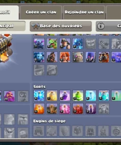 Achat compte clash of clans