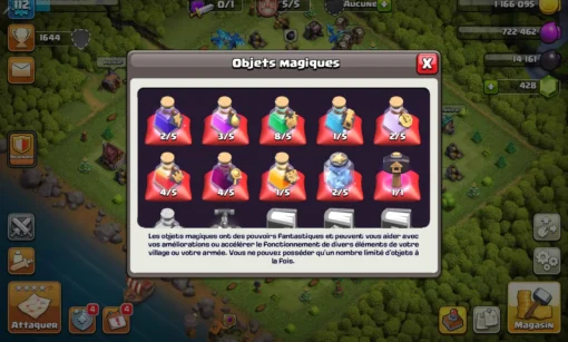 Achat compte clash of clans