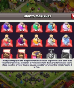 Achat compte clash of clans