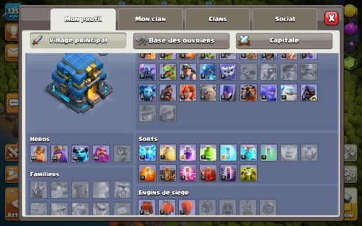 Buy clash of clans account