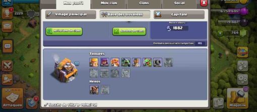 Sell clash of clans account