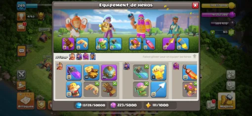 Achat compte clash of clans