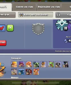 Purchase clash of clans account