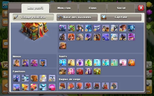 Purchase clash of clans account