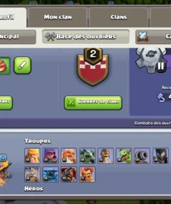 Achat compte clash of clans