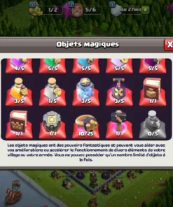 Achat compte clash of clans