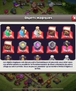 Achat compte clash of clans