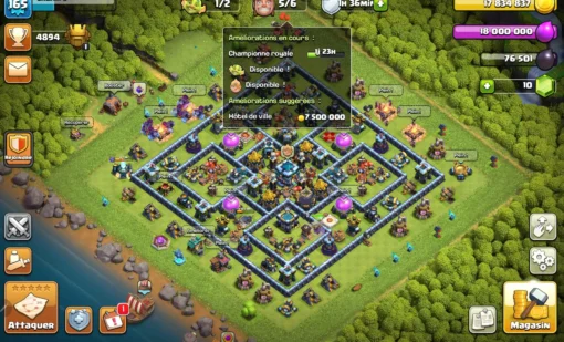 Achat compte clash of clans