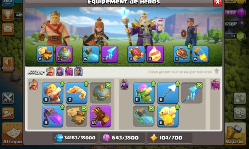 Achat compte clash of clans