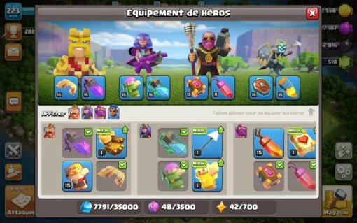 Achat compte clash of clans