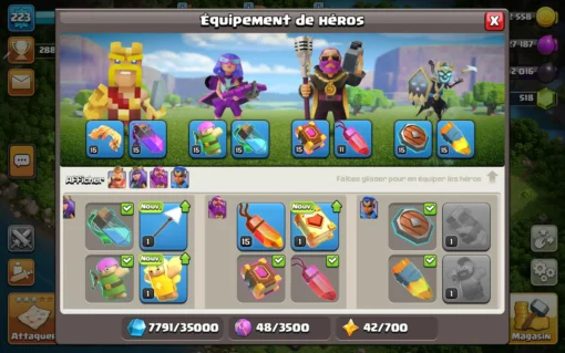 Achat compte clash of clans