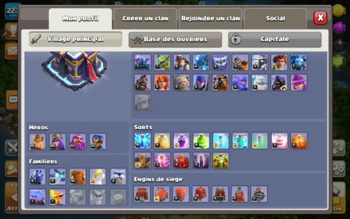 Purchase clash of clans account