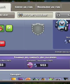 Achat compte clash of clans