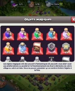 Achat compte clash of clans