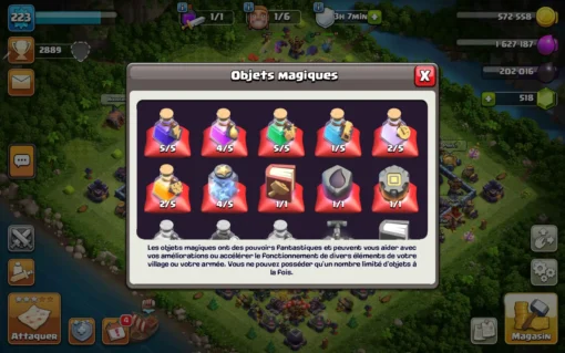 Achat compte clash of clans