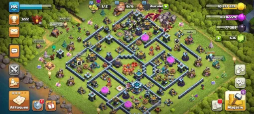 Acheter compte clash of clans