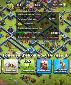 Acheter compte clash of clans