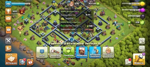 Acheter compte clash of clans