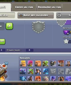 Acheter compte clash of clans