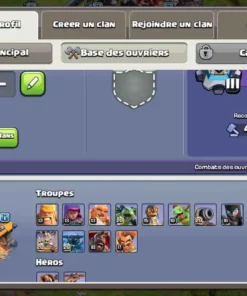 Acheter compte clash of clans