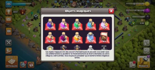 Acheter compte clash of clans