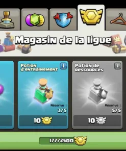 Acheter compte clash of clans