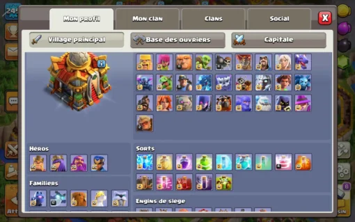 Buy clash of clans account