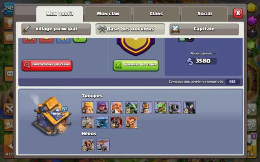 Buy clash of clans account