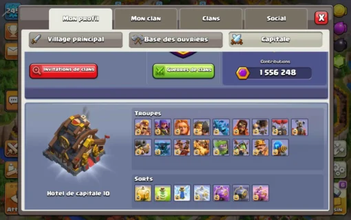 Buy clash of clans account