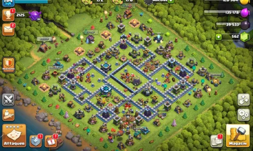 Compte clash of clans a vendre