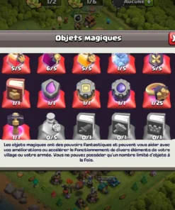 Compte clash of clans a vendre