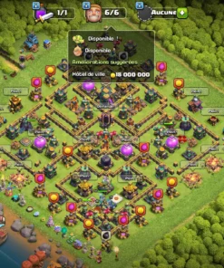 Vendre compte clash of clans