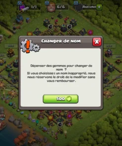 Vendre compte clash of clans