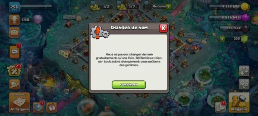 Vendre compte clash of clans