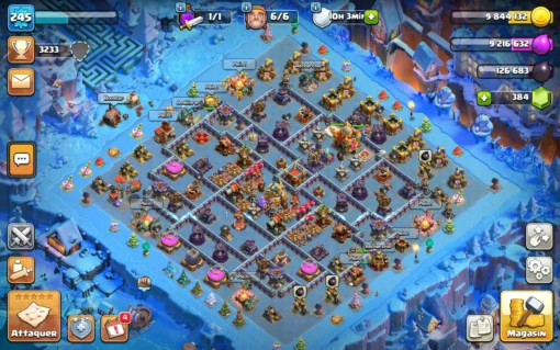 Vendre compte clash of clans