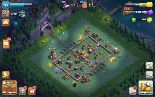 Vendre compte clash of clans